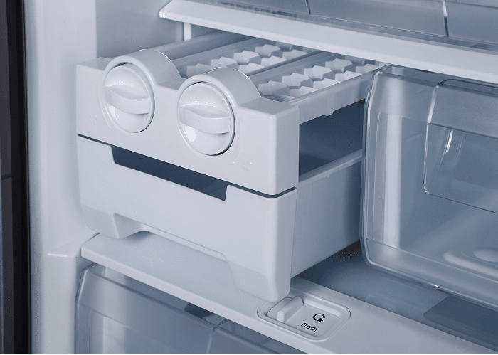 Ice maker inside a refrigerator